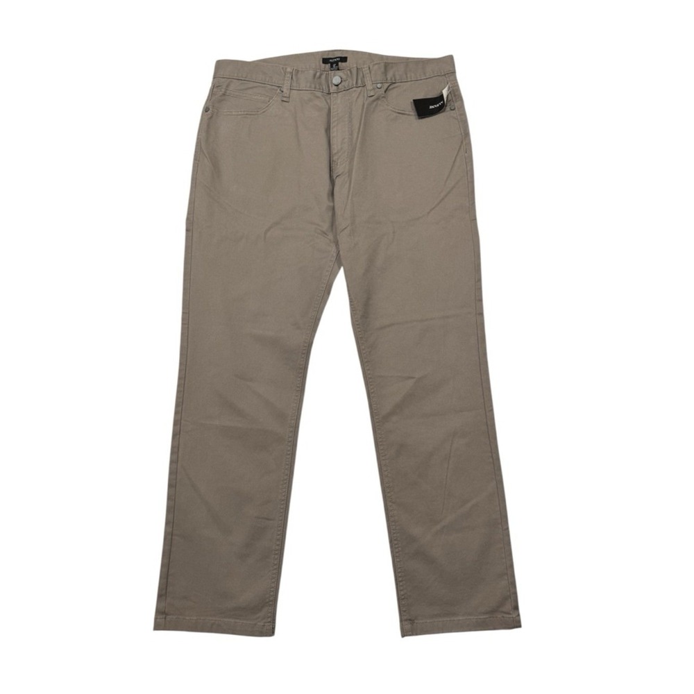 Alfani Mens 5-Pocket Pants Wallstreet Grey 36x30 Cotton Stretch 100143935MN